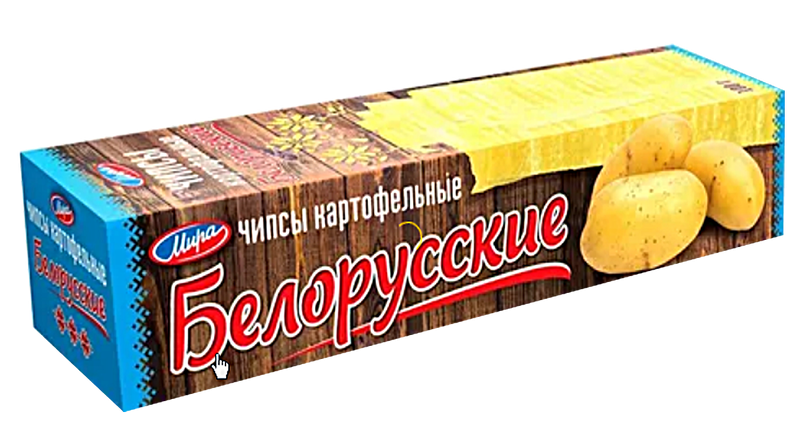 Чипсы "Белорусские" без добавок 100 гр.