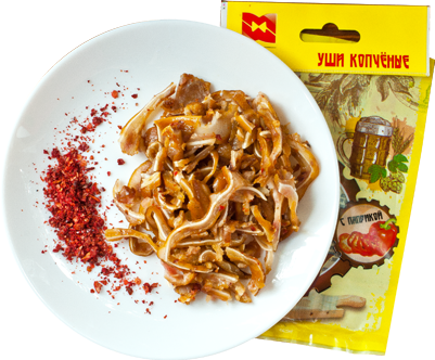 Уши свиные (Ракушка с паприкой) 80 гр.