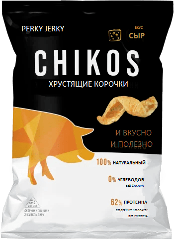 Шкурки свиные "Chikos" со вкусом сыра